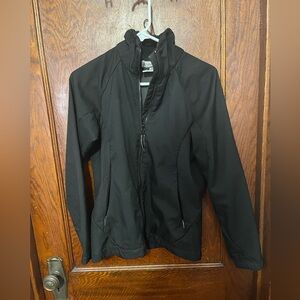 Columbia black coat size s